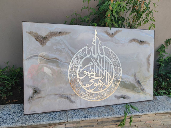 Resin canvas