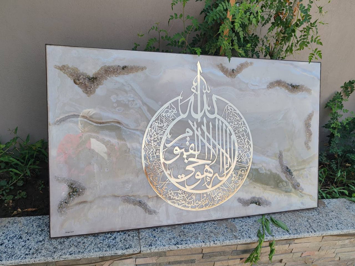 Resin canvas