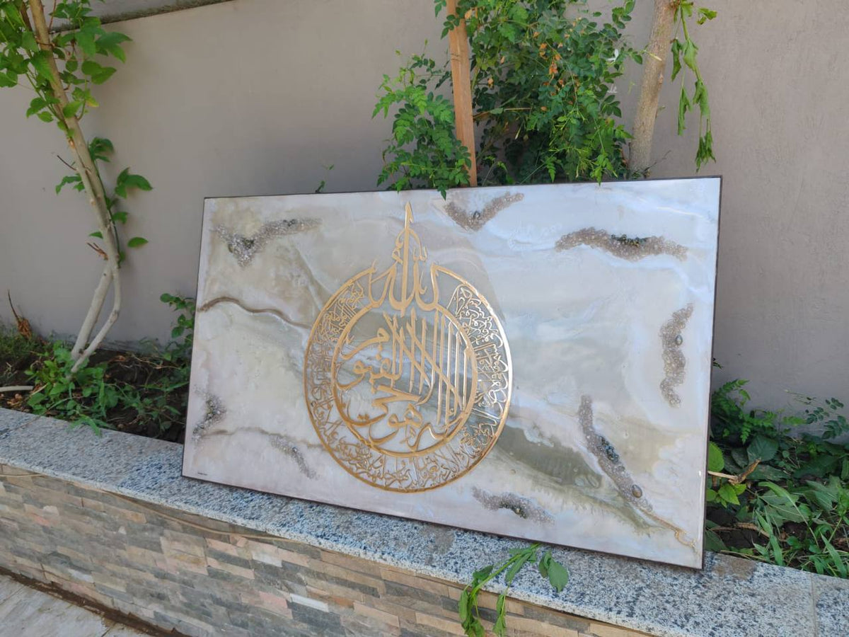 Resin canvas