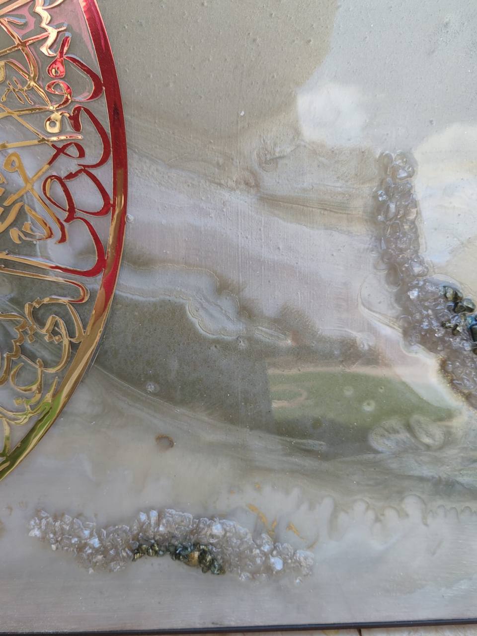 Resin canvas